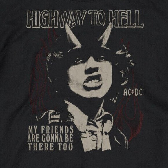 ACDC My Friends Highway To Hell Sweatshirt Music Band 73 - Picture 2 of 5